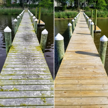 Beach & Bay dock & pool cleaning residential & commercial on the Delmarva's Eastern shore peninsula